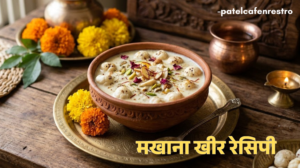 Read more about the article सावन स्पेशल मखाने की खीर रेसिपी: आसान स्टेप-बाय-स्टेप हेल्दी रेसिपी