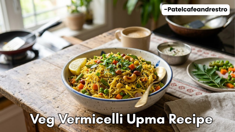 Read more about the article Veg Vermicelli Upma Recipe: Easy, Healthy & Delicious Breakfast in 20 Min