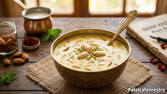 Homemade Badam Kheer Recipe for Ganesh ji prasad