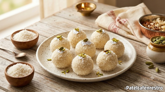 Step-by-Step Coconut Ladoo Recipe | Coconut Ladoo for Ganesh Chaturthi