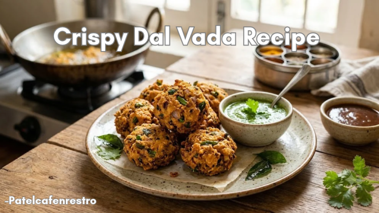 How to Make Dal Vada | Homemade Dal Vada Recipe | Lentil Fritters Recipe