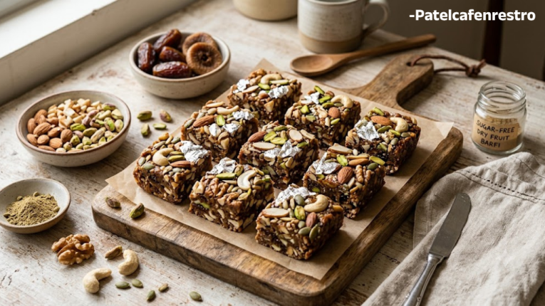 Sugar-Free Dry Fruit Barfi Recipe