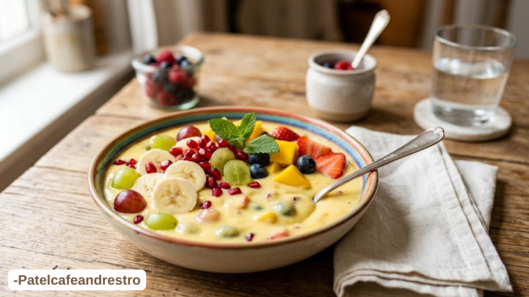 Fruit custard