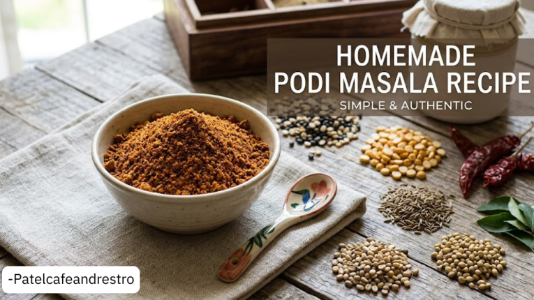 Homemade Podi masala recipe | Podi Idli recipe