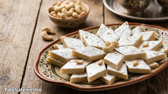 step-by-step easy Kaju Katli Recipe at Home | Homemade Kaju Katli Recipe