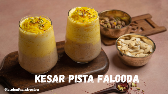 Kesar Pista Falooda | How to make Kesar Pista Faluda