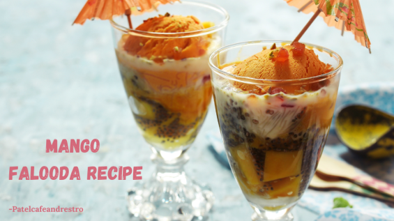 Mango Falooda Recipe | Mango Faluda recipe
