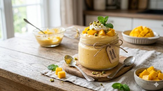 Delicious Mango Mousse Recipe | 5 mango desserts