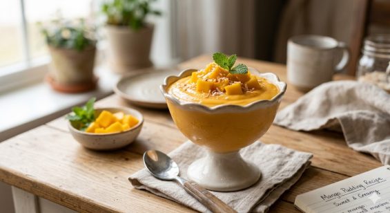 Mango Pudding Recipe | Mango recipe | Mango sweets recipe