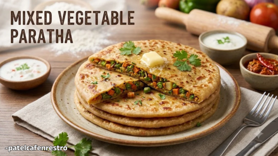 Mixed Veg paratha