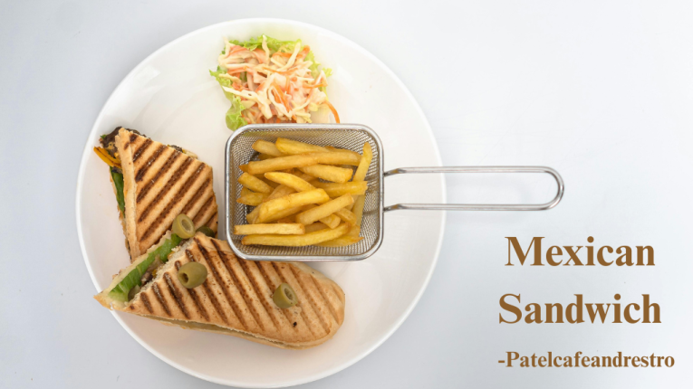 How to Make Mexican Sandwich | Cafe style Mexican Sandwich Recipe