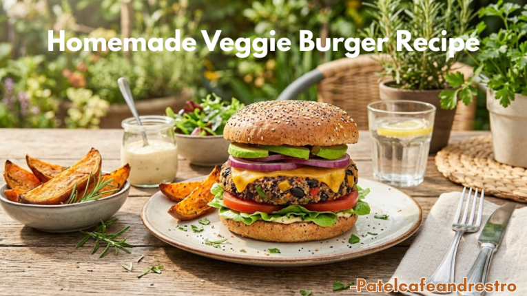 Healthy Veggie Burger Recipe | Delicious Veg Burger Recipe