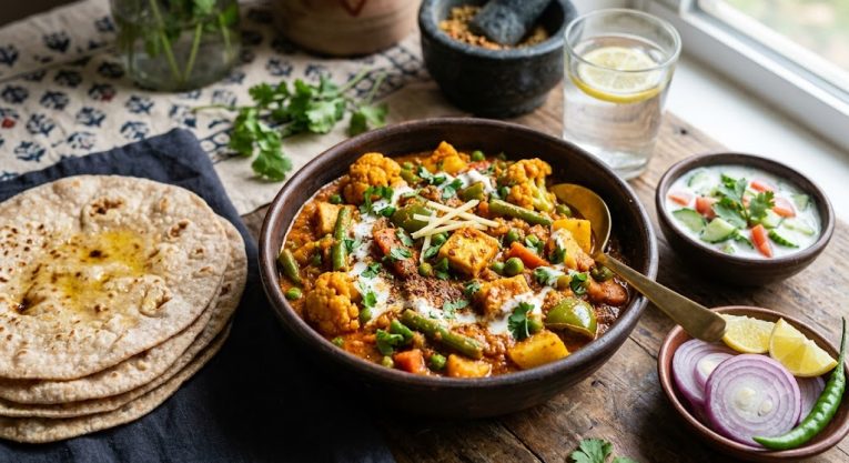 Veg Kolhapuri recipe