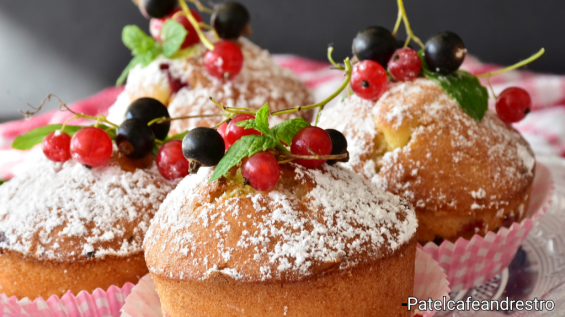 White Chocolate Raspberry Muffins Recipe | How to make muffin